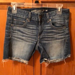 American Eagle Midi Jean Shorts